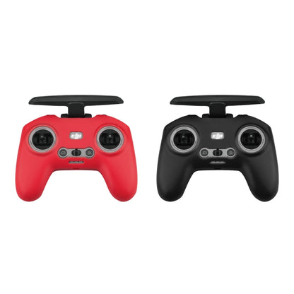 For DJI FPV Combo Remote Control PULUZ Silicone Protective Case(Red) - DJI & GoPro Accessories by PULUZ | Online Shopping UK | buy2fix