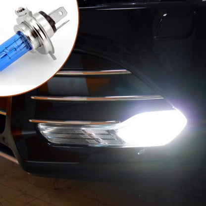 H4 Halogen Car Headlight, 2400 Lumens White Light, 12V / 100W 6000K - In Car by buy2fix | Online Shopping UK | buy2fix