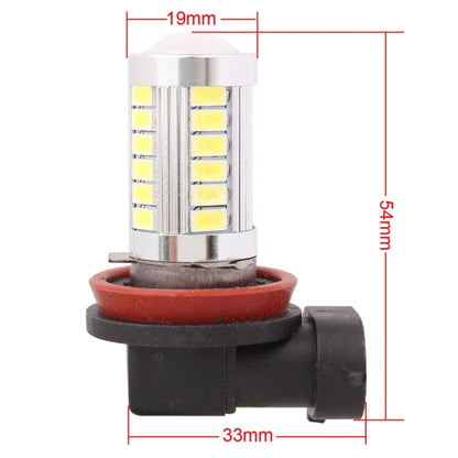 2 PCS H11 16.5W 990LM 6500K White Light 5630 SMD 33 LED Car Brake / Steering Light Bulb, DC12V - In Car by buy2fix | Online Shopping UK | buy2fix