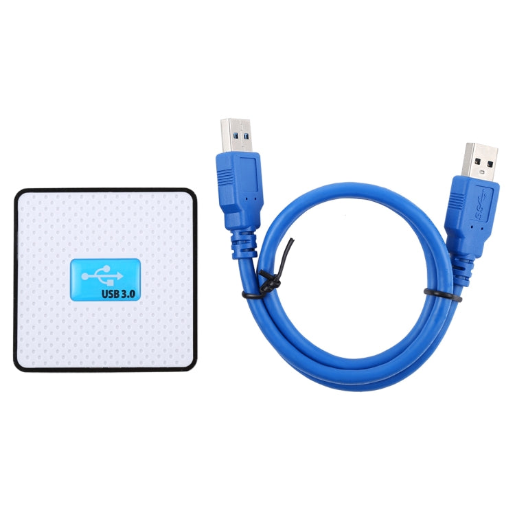 USB 3.0 All-in-1 Card Reader, Super Speed 5Gbps, Support CF / SD / TF / M2 / XD Card(White) -  by buy2fix | Online Shopping UK | buy2fix