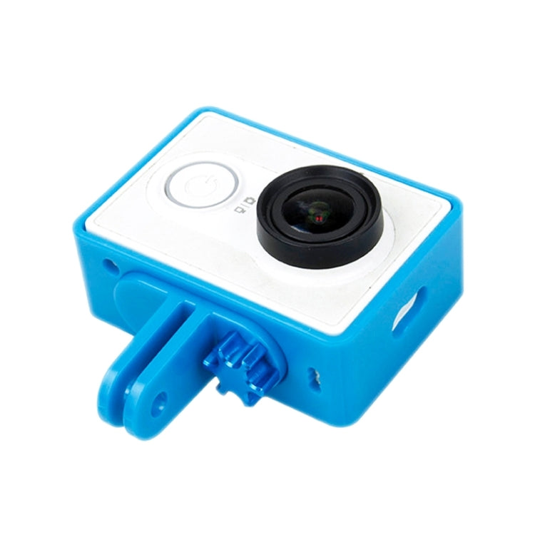 TMC Plastic Frame Mount Housing For Xiaomi Yi Sport Camera(HR319-BU)(Blue) - DJI & GoPro Accessories by TMC | Online Shopping UK | buy2fix