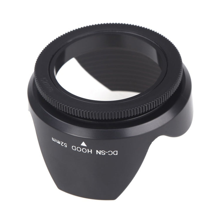 52mm Lens Hood for Cameras(Screw Mount)(Black) - Camera Accessories by buy2fix | Online Shopping UK | buy2fix