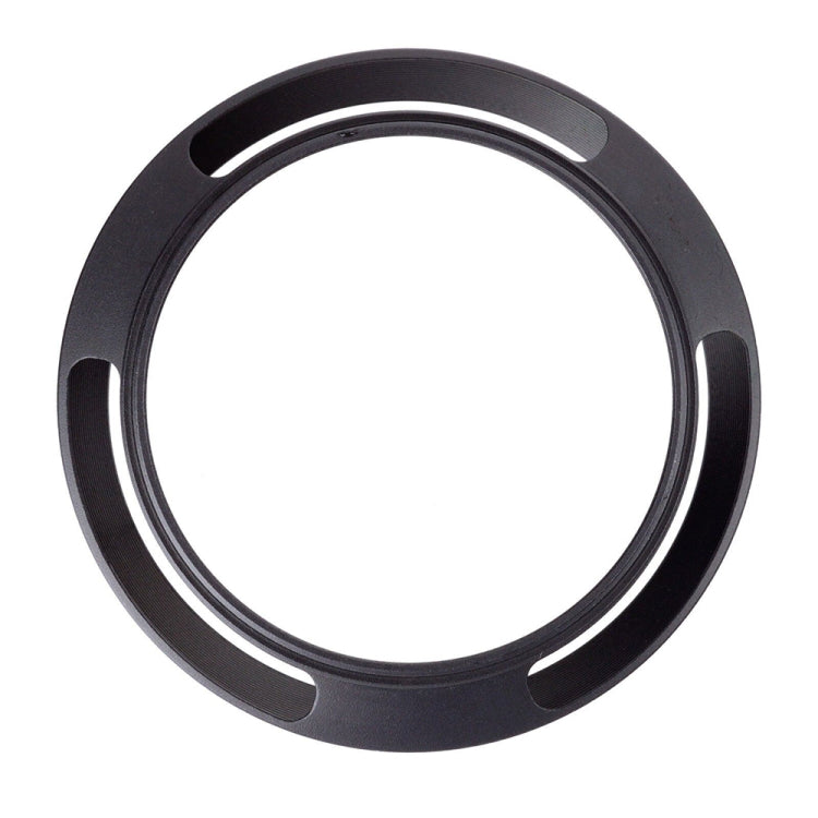 Metal Vented Lens Hood for All Leica Lens with 55mm Filter Thread(Black) - Camera Accessories by buy2fix | Online Shopping UK | buy2fix