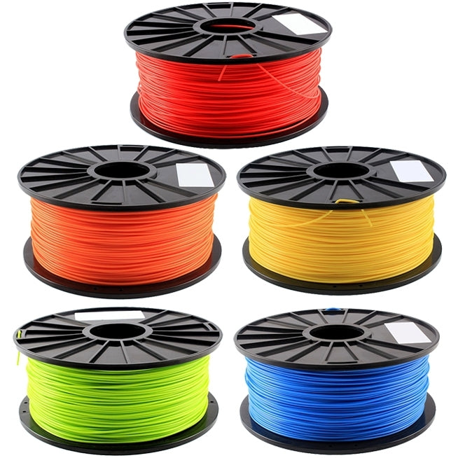 PLA 3.0 mm Fluorescent 3D Printer Filaments, about 115m(Yellow) - Consumer Electronics by buy2fix | Online Shopping UK | buy2fix