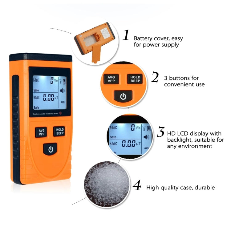 BENETECH GM3120 Electromagnetic Radiation Tester - Consumer Electronics by BENETECH | Online Shopping UK | buy2fix