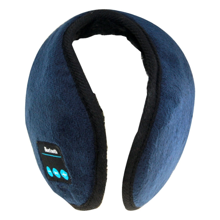 My-Call Bluetooth V3.0 Headset Warm Winter Earmuff for iPhone 6s & 6s Plus, iPhone 6 & 6 Plus/ iPhone 5 & 5S / iPhone 4 & 4S and Other Bluetooth Devices(Dark Blue) - Smart Wear by buy2fix | Online Shopping UK | buy2fix
