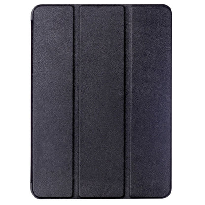 Custer Texture Horizontal Flip Leather Case with 3-folding Holder for Galaxy Tab S2 9.7 / T815(Black) - Samsung Accessories by buy2fix | Online Shopping UK | buy2fix