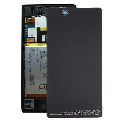 Aluminium  Battery Back Cover for Sony Xperia Z / L36h(Black) - Back Cover by buy2fix | Online Shopping UK | buy2fix