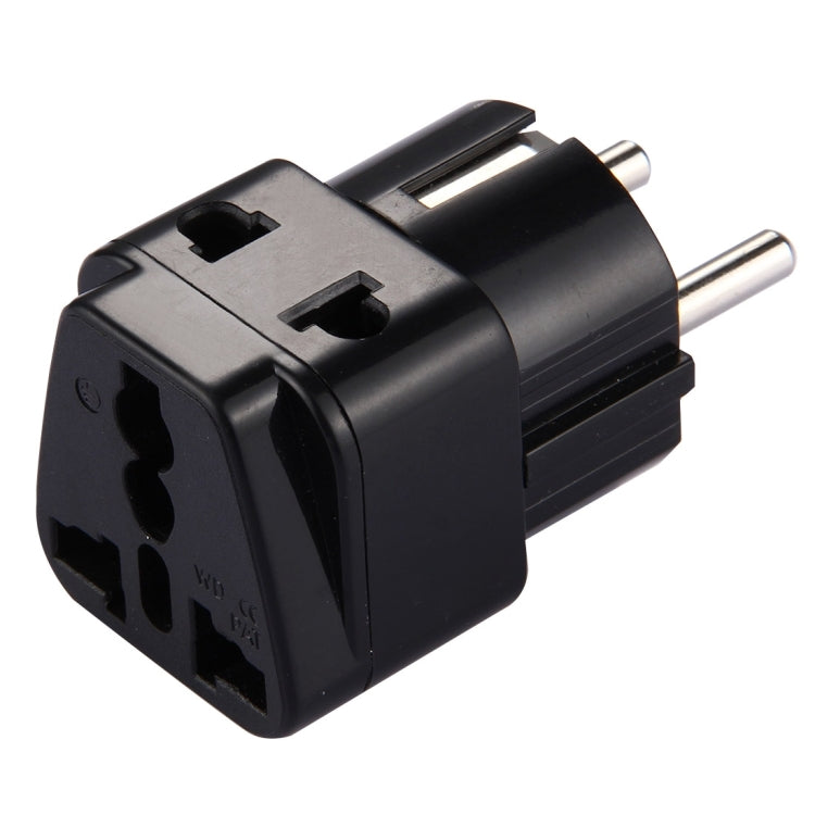 WD-9 Portable Universal Plug to (French / German) EU Plug Adapter Power Socket Travel Converter - Consumer Electronics by buy2fix | Online Shopping UK | buy2fix