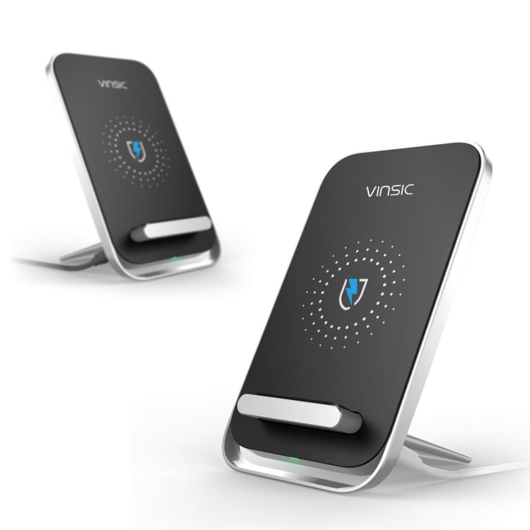 Vinsic Output 5V 1A Qi Standard Wireless Charger Fast Charger - Wireless Charger by VINSIC | Online Shopping UK | buy2fix