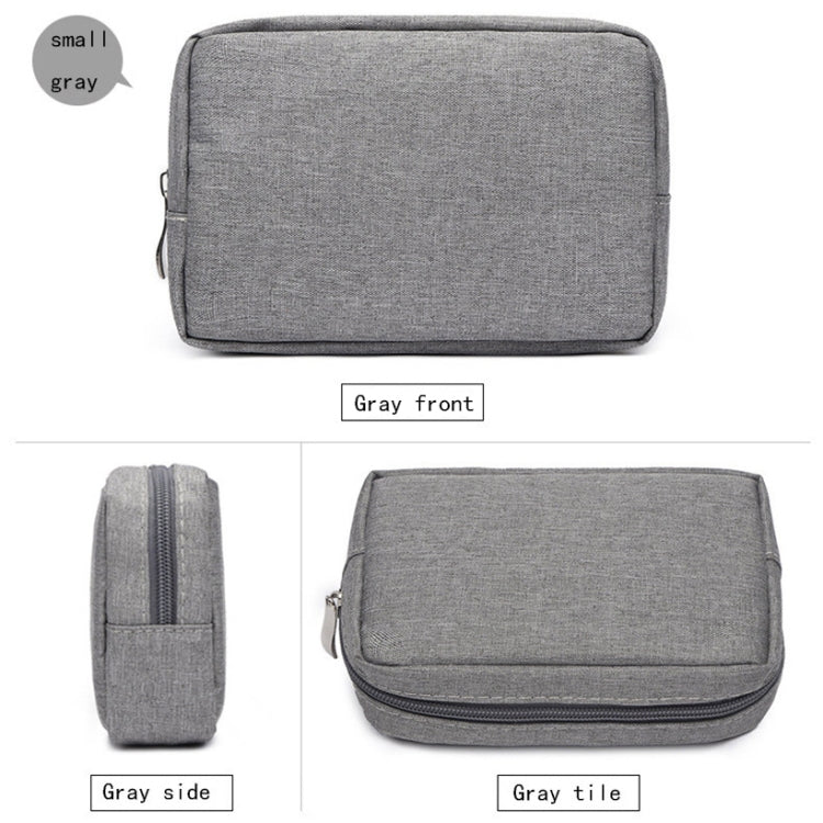 Multi-functional Headphone Charger Data Cable Storage Bag Power Pack, Size: S, 17 x 11.5 x 5.5cm (Grey) - Other by buy2fix | Online Shopping UK | buy2fix