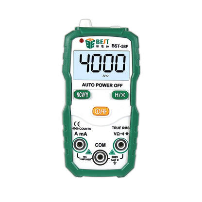 BEST BST-58F Full Automatic Range Multimeter Without Shift Intelligent Identification Digital Multimeter Household Mini Electrical Instrument - Digital Multimeter by BEST | Online Shopping UK | buy2fix