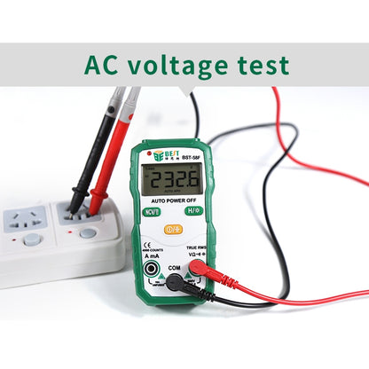 BEST BST-58F Full Automatic Range Multimeter Without Shift Intelligent Identification Digital Multimeter Household Mini Electrical Instrument - Digital Multimeter by BEST | Online Shopping UK | buy2fix