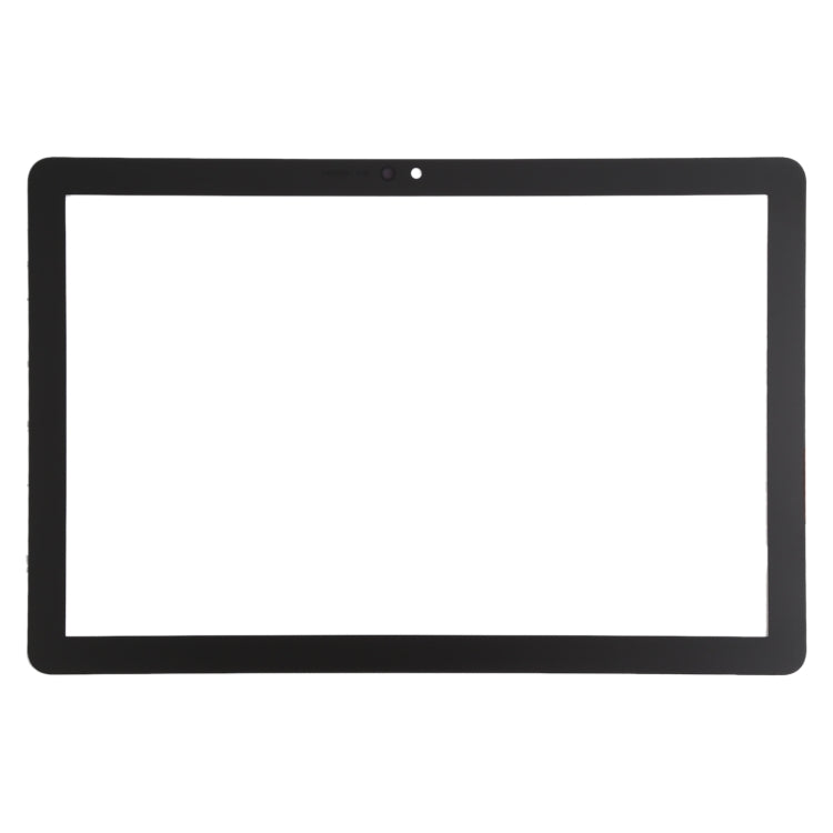 Front Screen Outer Glass Lens for Amazon Fire HD 10 (2021) T76N2B T76N2P (Black) - For Amazon by buy2fix | Online Shopping UK | buy2fix