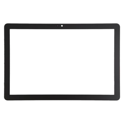 Front Screen Outer Glass Lens for Amazon Fire HD 10 (2021) T76N2B T76N2P (Black) - For Amazon by buy2fix | Online Shopping UK | buy2fix