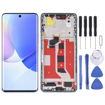 Original LCD Screen and Digitizer Full Assembly with Frame for Huawei Nova 9 (Blue) - LCD Screen by buy2fix | Online Shopping UK | buy2fix