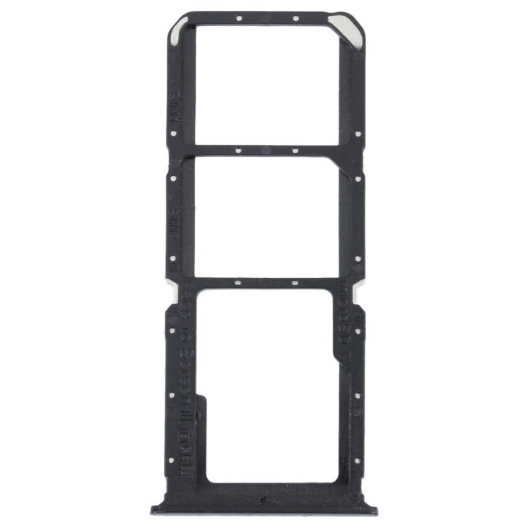 For OPPO A93s 5G SIM Card Tray + SIM Card Tray + Micro SD Card Tray (Black) - Card Socket by buy2fix | Online Shopping UK | buy2fix