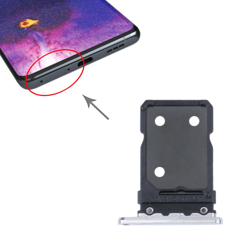 For OPPO Find X5 Pro / Find X5 SIM Card Tray + SIM Card Tray (Gold) - Repair & Spare Parts by buy2fix | Online Shopping UK | buy2fix