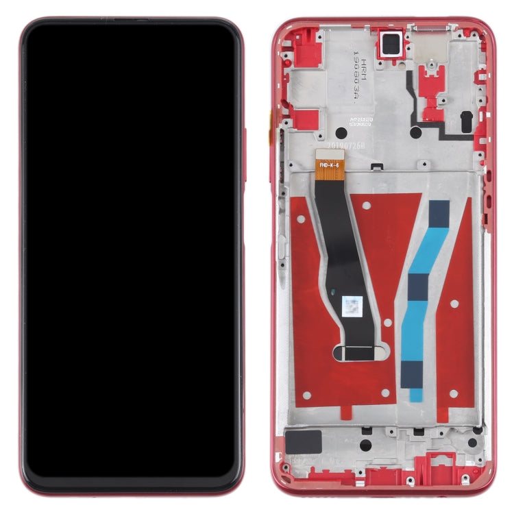 Original LCD Screen For Honor 9X / 9X Pro / Huawei Y9s Digitizer Full Assembly with Frame (Red) - Repair & Spare Parts by buy2fix | Online Shopping UK | buy2fix