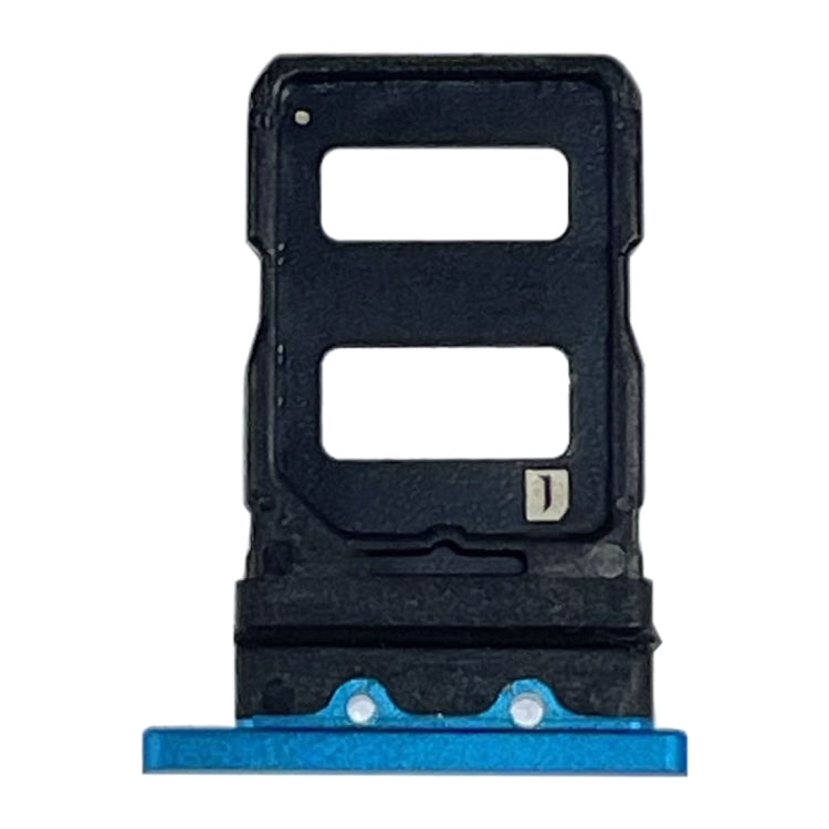 For Asus ROG Phone 6 SIM Card Tray + SIM Card Tray (Blue) - Repair & Spare Parts by buy2fix | Online Shopping UK | buy2fix