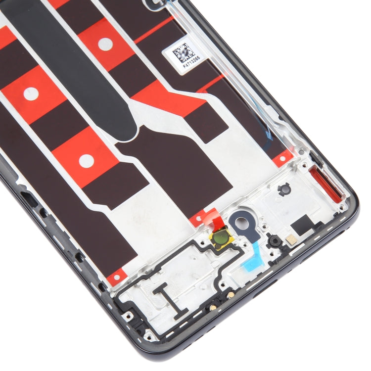 For OPPO Reno8 T 5G Original Front Housing LCD Frame Bezel Plate (Black) - Frame Bezel Plate by buy2fix | Online Shopping UK | buy2fix