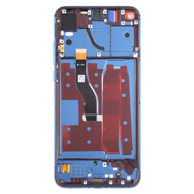 For Honor View 20 Original LCD Screen Digitizer Full Assembly with Frame (Blue) - LCD Screen by buy2fix | Online Shopping UK | buy2fix