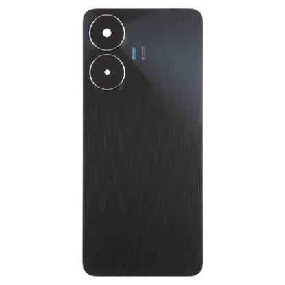 For Realme C55 Original Battery Back Cover with Camera Lens Cover(Black) - Back Cover by buy2fix | Online Shopping UK | buy2fix