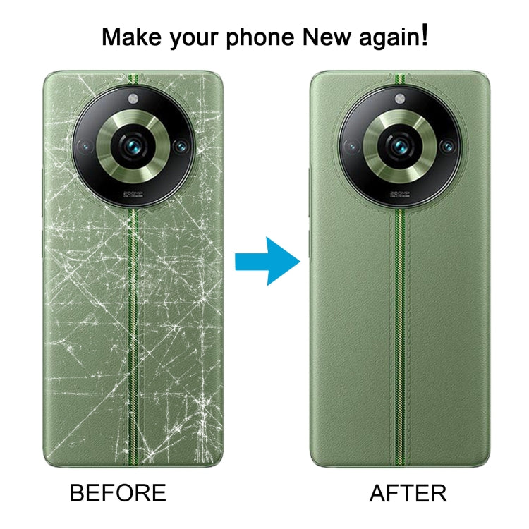 For Realme 11 Pro+ Original Battery Back Cover with Camera Lens Cover(Green) - Back Cover by buy2fix | Online Shopping UK | buy2fix