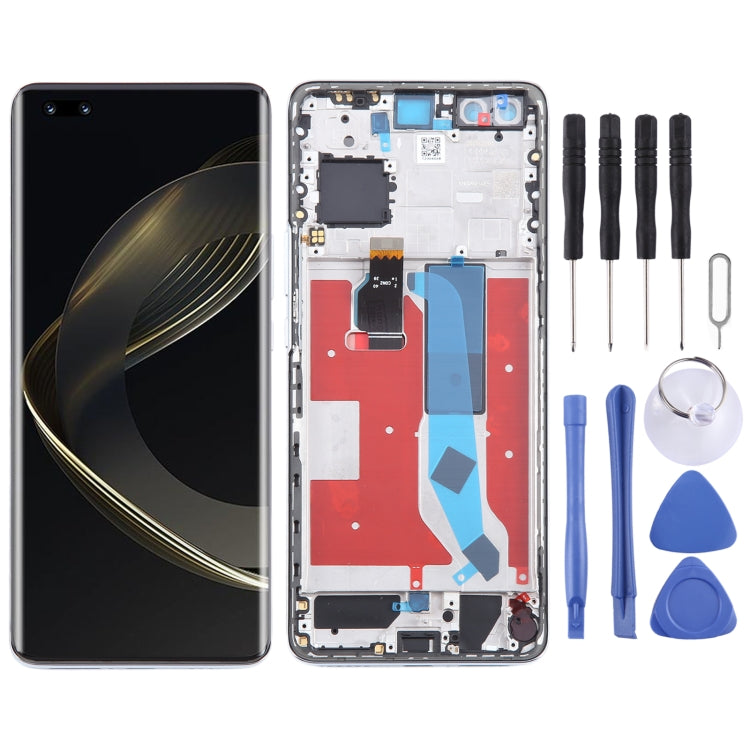 For Huawei Nova 11 Pro Original LCD Screen Digitizer Full Assembly with Frame (Silver) - LCD Screen by buy2fix | Online Shopping UK | buy2fix