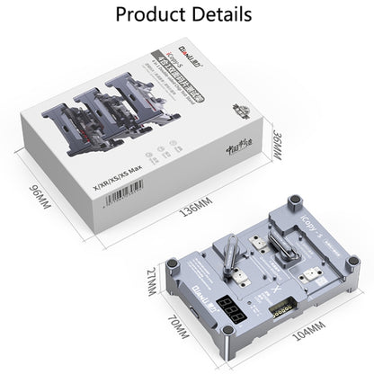 Qianli iCopy-S Double Sided Chip Test Stand 4 in1 Logic Baseband EEPROM Chip Non-removal For iPhone X / XS / XR / XS Max - Repair Platform by QIANLI | Online Shopping UK | buy2fix