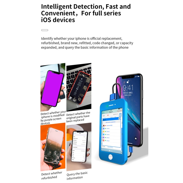 JCID Intelligent Handheld iDetector For Full Series iOS Devices - Others by JC | Online Shopping UK | buy2fix