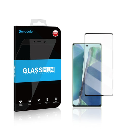 For Samsung Galaxy Note 20 mocolo 0.33mm 9H 2.5D Full Glue Tempered Glass Film, Support Fingerprint Unlock - Galaxy Tempered Glass by mocolo | Online Shopping UK | buy2fix