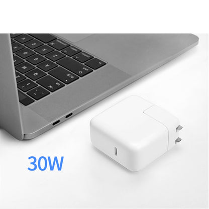 2 in 1 PD3.0 30W USB-C / Type-C Travel Charger with Detachable Foot + PD3.0 3A USB-C / Type-C to USB-C / Type-C Fast Charge Data Cable Set, Cable Length: 1m, US Plug - Mobile Accessories by buy2fix | Online Shopping UK | buy2fix