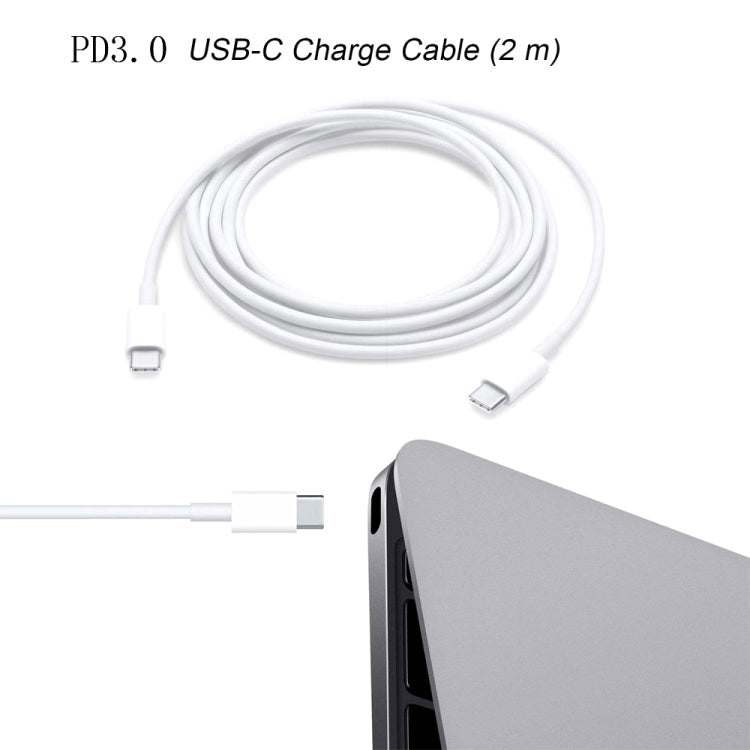 2 in 1 PD 30W USB-C / Type-C + 3A PD 3.0 USB-C / Type-C to USB-C / Type-C Fast Charge Data Cable Set, Cable Length: 2m, EU Plug - Mobile Accessories by buy2fix | Online Shopping UK | buy2fix