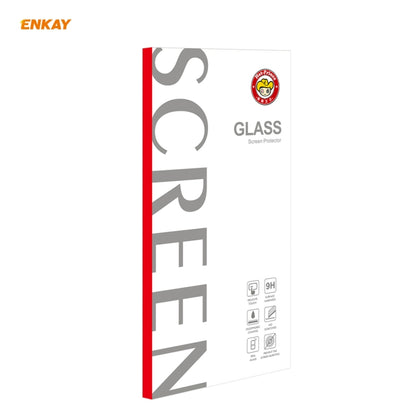 For Huawei P Smart 2021 ENKAY Hat-Prince Full Glue 0.26mm 9H 2.5D Tempered Glass Full Coverage Film - Huawei Tempered Glass by PINWUYO | Online Shopping UK | buy2fix