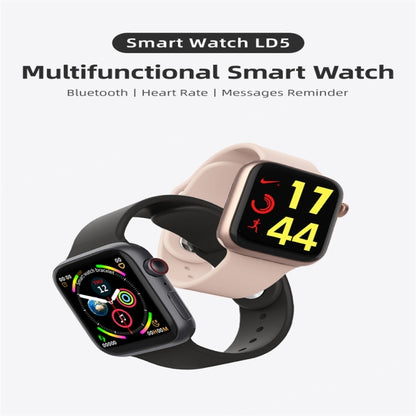 LD5 1.54 inch Color Screen Smart Watch, IP67 Waterproof, Support Bluetooth Phone / Heart Rate Monitoring / Blood Pressure Monitoring / Sleep Monitoring(Blue) - Smart Wear by buy2fix | Online Shopping UK | buy2fix