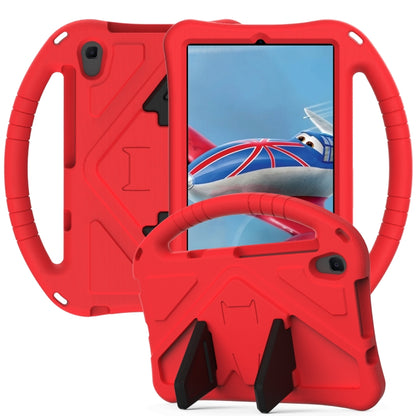 For Lenovo Tab M8 TB-8505F/X(HD)/8705 EVA Flat Anti Falling Protective Case Shell with Holder(Red) - For Lenovo by buy2fix | Online Shopping UK | buy2fix