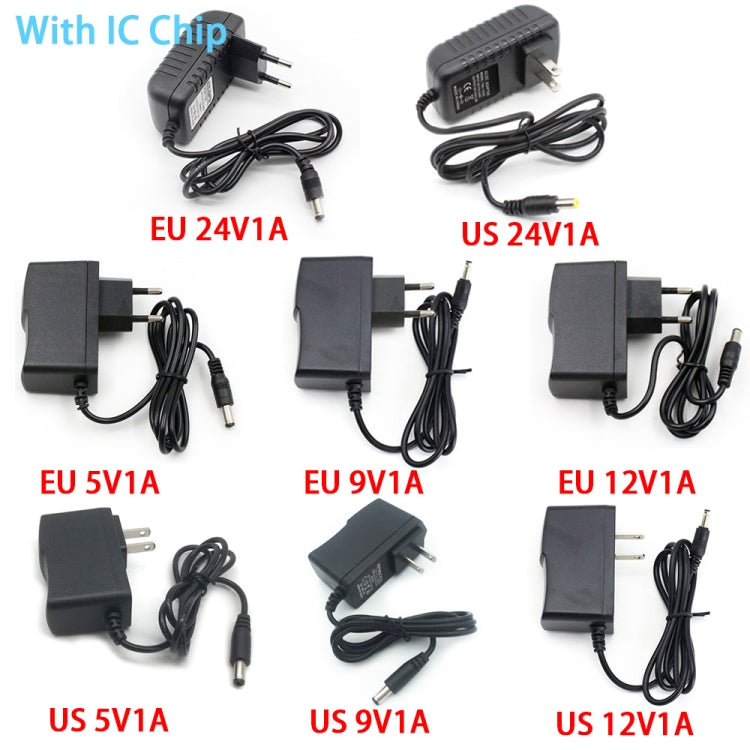100-240V AC to DC IC Power Charger Adapter 5V 9V 12V 24V 1A, Plug Type:IC EU 5V1A - Power Supplies by buy2fix | Online Shopping UK | buy2fix