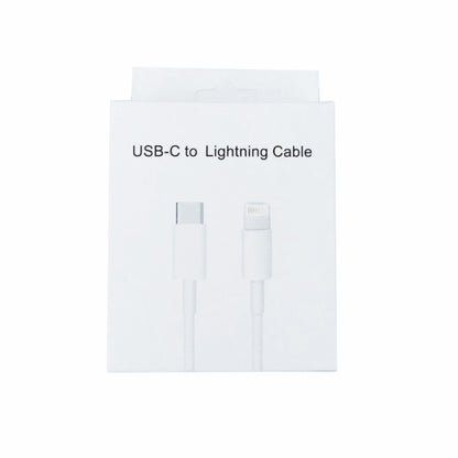 XJ-61 12W USB-C / Type-C to 8 Pin PD Fast Charging Cable, Cable Length:1.5m - Normal Style Cable by buy2fix | Online Shopping UK | buy2fix