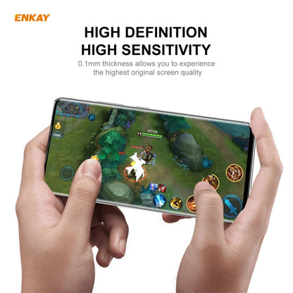 For Redmi Note 10 Pro / Note 10 Pro Max 2 PCS ENKAY Hat-Prince Full Glue Full Coverage Screen Protector Explosion-proof Hydrogel Film - For Xiaomi by ENKAY | Online Shopping UK | buy2fix