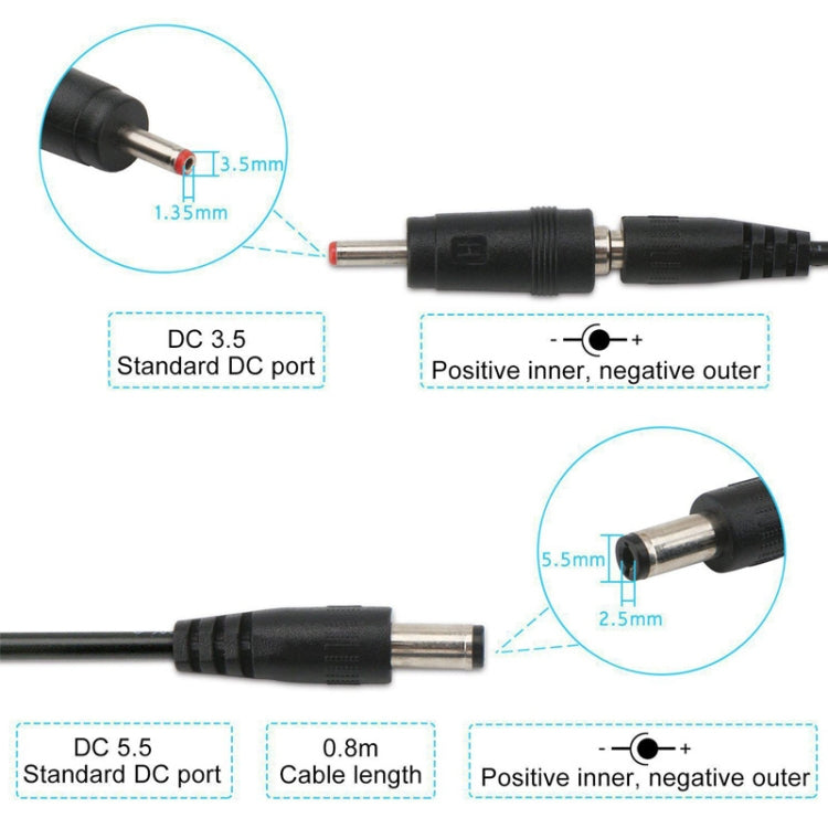 KWS-912V USB Boost Converter DC 5V to 9V / 12V Converter Cable + 3.5x1.35mm Plug Set - Power Cord by buy2fix | Online Shopping UK | buy2fix