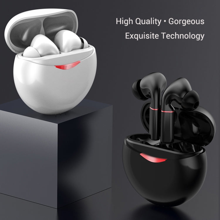 T&G T50 Sport TWS Bluetooth Earphone HIFI Noise Canceling Handfree Earbuds with Microphone(White) - Bluetooth Earphone by T&G | Online Shopping UK | buy2fix