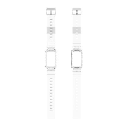 For Fitbit Charge 4 SE Silicone One Body Armor Watch Band(Transparent) - Watch Bands by buy2fix | Online Shopping UK | buy2fix