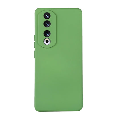 For Honor 90 Pro ENKAY Liquid Silicone Soft Shockproof Phone Case(Light Green) - Honor Cases by ENKAY | Online Shopping UK | buy2fix