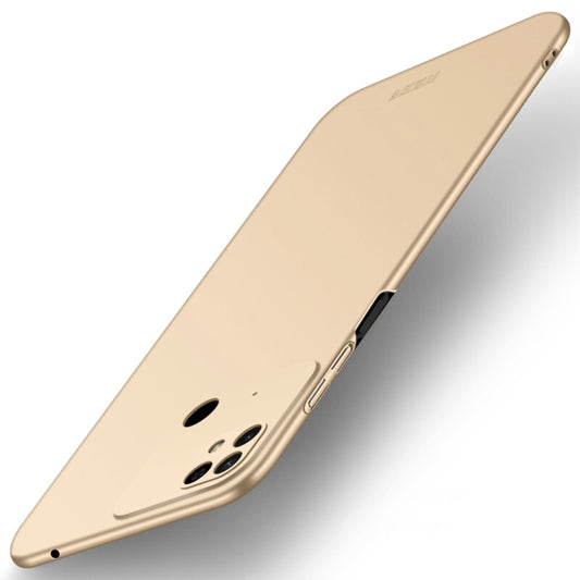 For Xiaomi Redmi 10C / Redmi 10 Power MOFI Frosted PC Ultra-thin Hard Case(Gold) - Xiaomi Cases by MOFI | Online Shopping UK | buy2fix