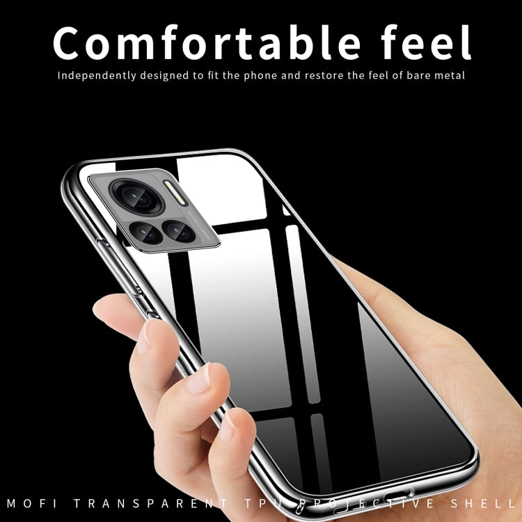 For Motorola Moto X30 Pro MOFI Ming Series Ultra-thin TPU Phone Case(Transparent) - Mobile Accessories by MOFI | Online Shopping UK | buy2fix