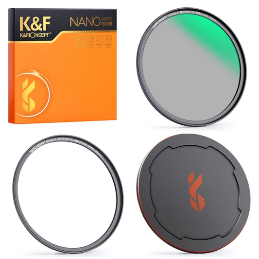 K&F CONCEPT SKU.1708 Magnetic 82mm Nano-X CPL Filter Circular Polarizing Filter Kit - Camera Accessories by K&F | Online Shopping UK | buy2fix