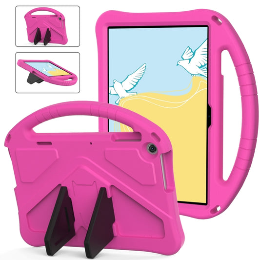 For Lenovo Tab M10 3rd Gen TB328FU / TB328XU 2022 EVA Shockproof Tablet Protective Case with Holder(Rose Red) - For Lenovo by buy2fix | Online Shopping UK | buy2fix