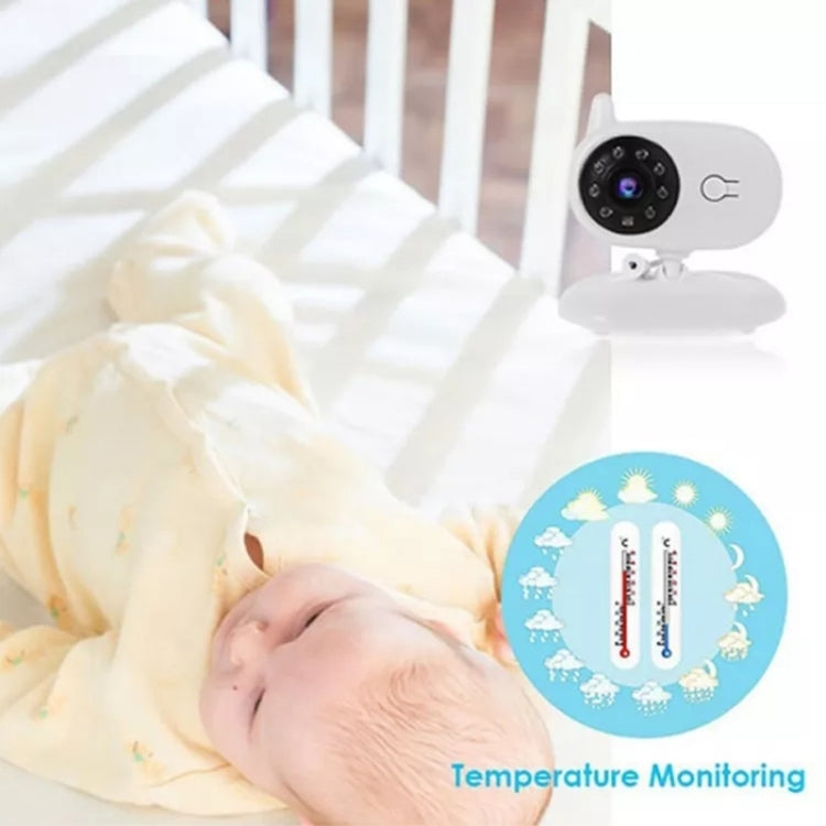 BM850 3.5 inch Wireless Video Color Baby Monitor Night Vision Temperature Monitor(US Plug) - Security by buy2fix | Online Shopping UK | buy2fix