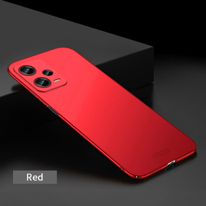 For Xiaomi Redmi Note 12 Pro+ China MOFI Micro Frosted PC Ultra-thin Hard Case(Red) - Note 12 Pro+ Cases by MOFI | Online Shopping UK | buy2fix